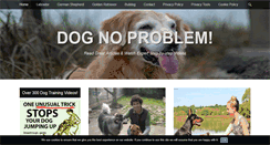 Desktop Screenshot of dognoproblem.com